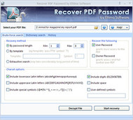 Recover PDF Password screenshot